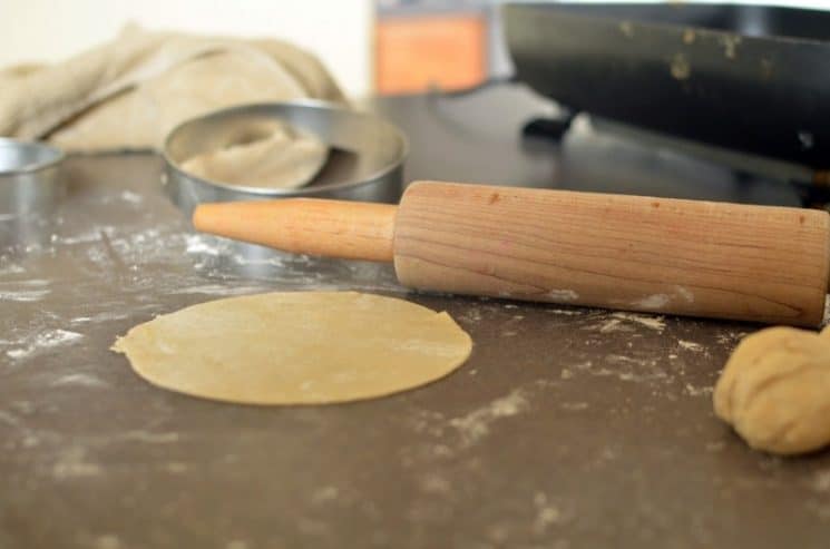 Homemade Whole Wheat Tortillas with Holiday Breakfast Burrito. Yes, you can do this yourself, and it's actually kind of fun!